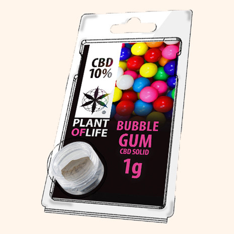 Photo Résine CBD - Chewing-gum 10% | 1G