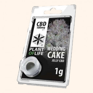 Photo résine CBD 18% à la saveur Wedding Cake