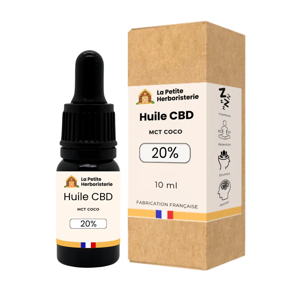 Huile CBD 20% - La Petite Herboristerie