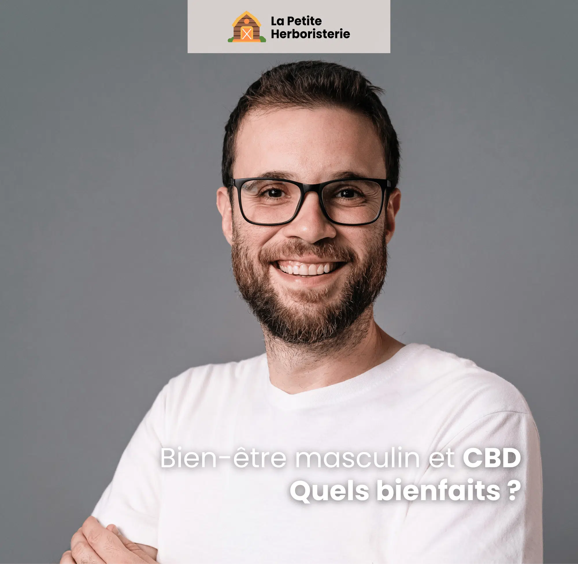 Homme bien-être CBD