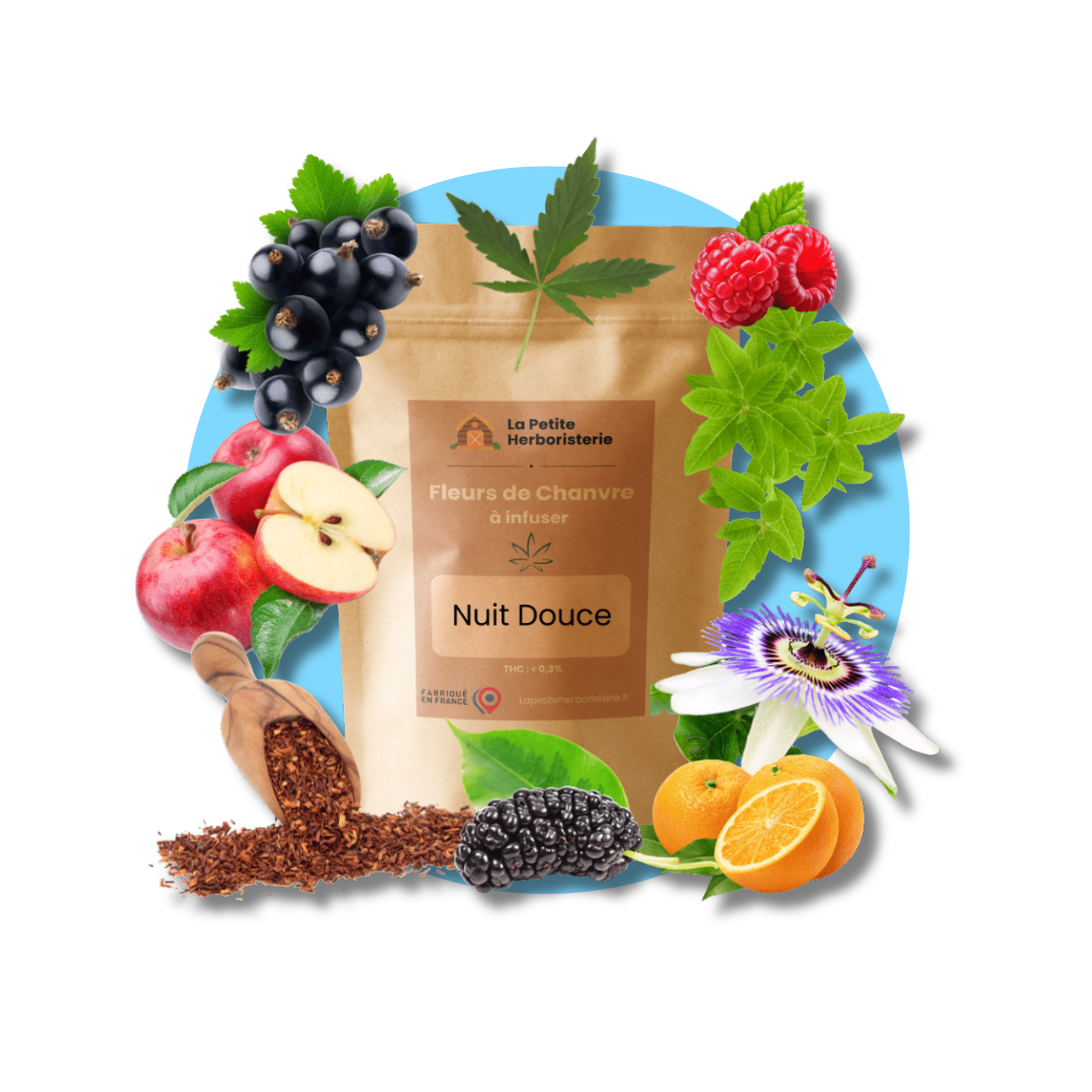 Infusion CBD Nuit douce meilleur sommeil