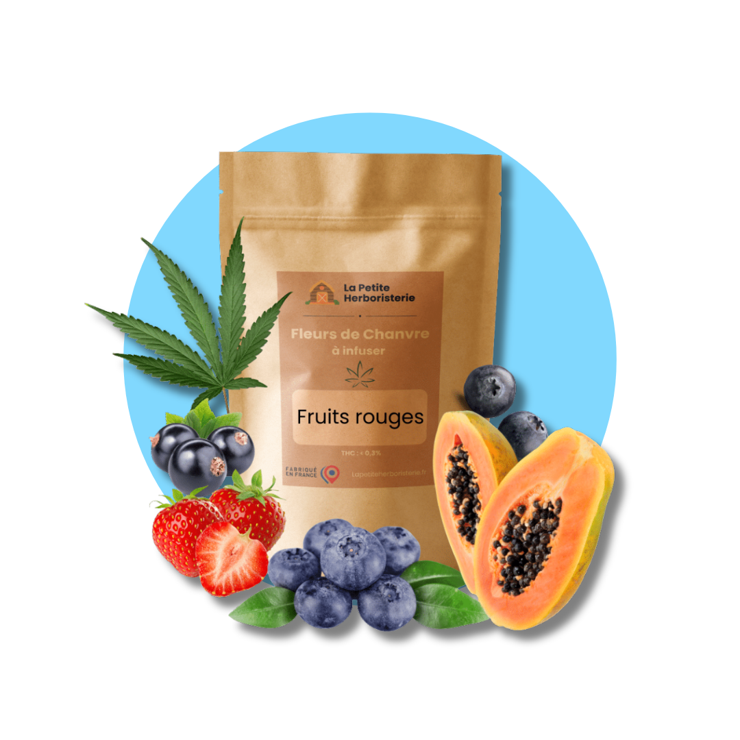 tisane infusion cbd fruits rouges