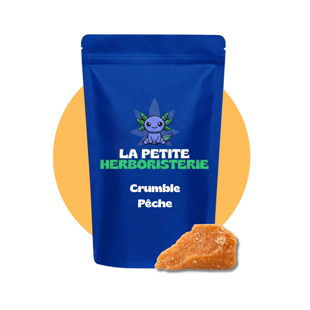 crumble cbd pêche