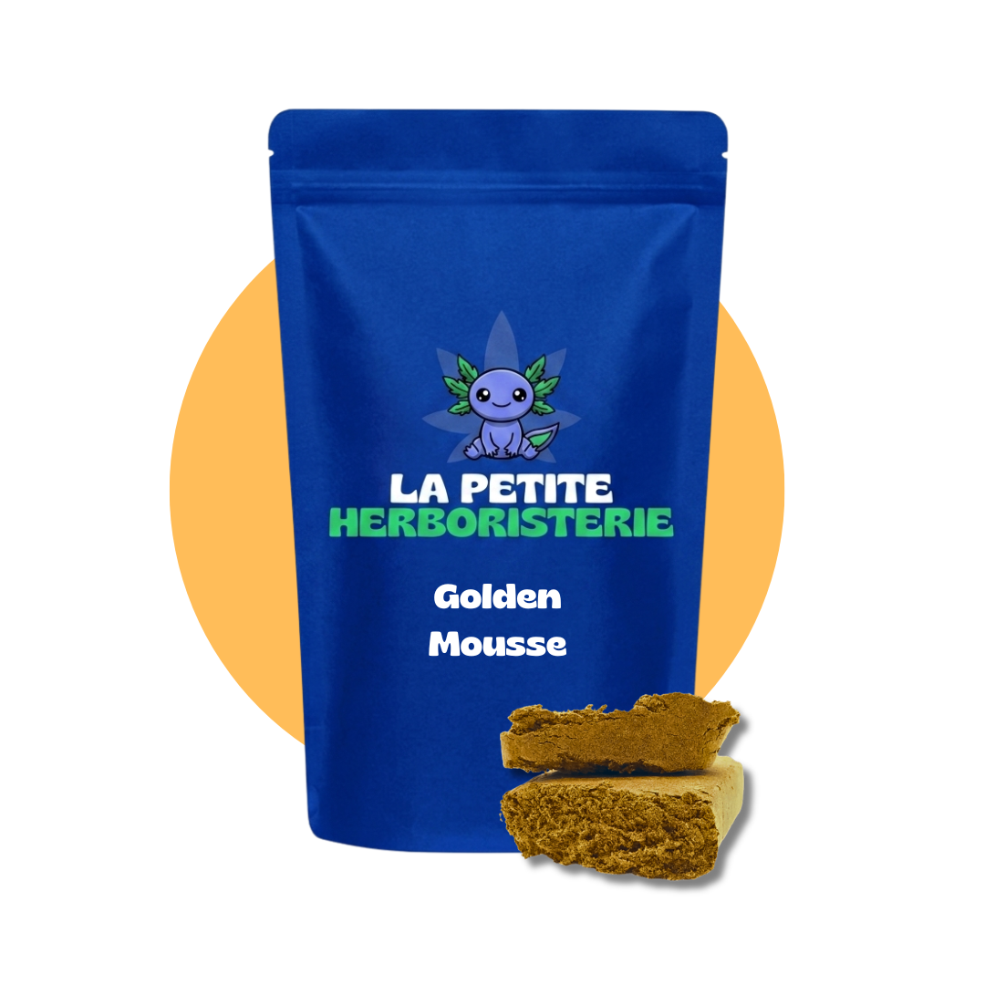 cbd golden mousse résine