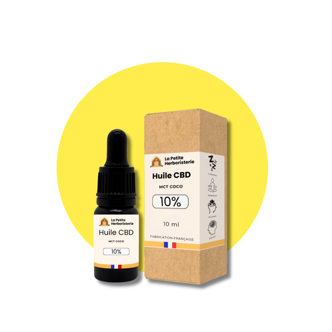 Huile CBD 10% - La Petite Herboristerie