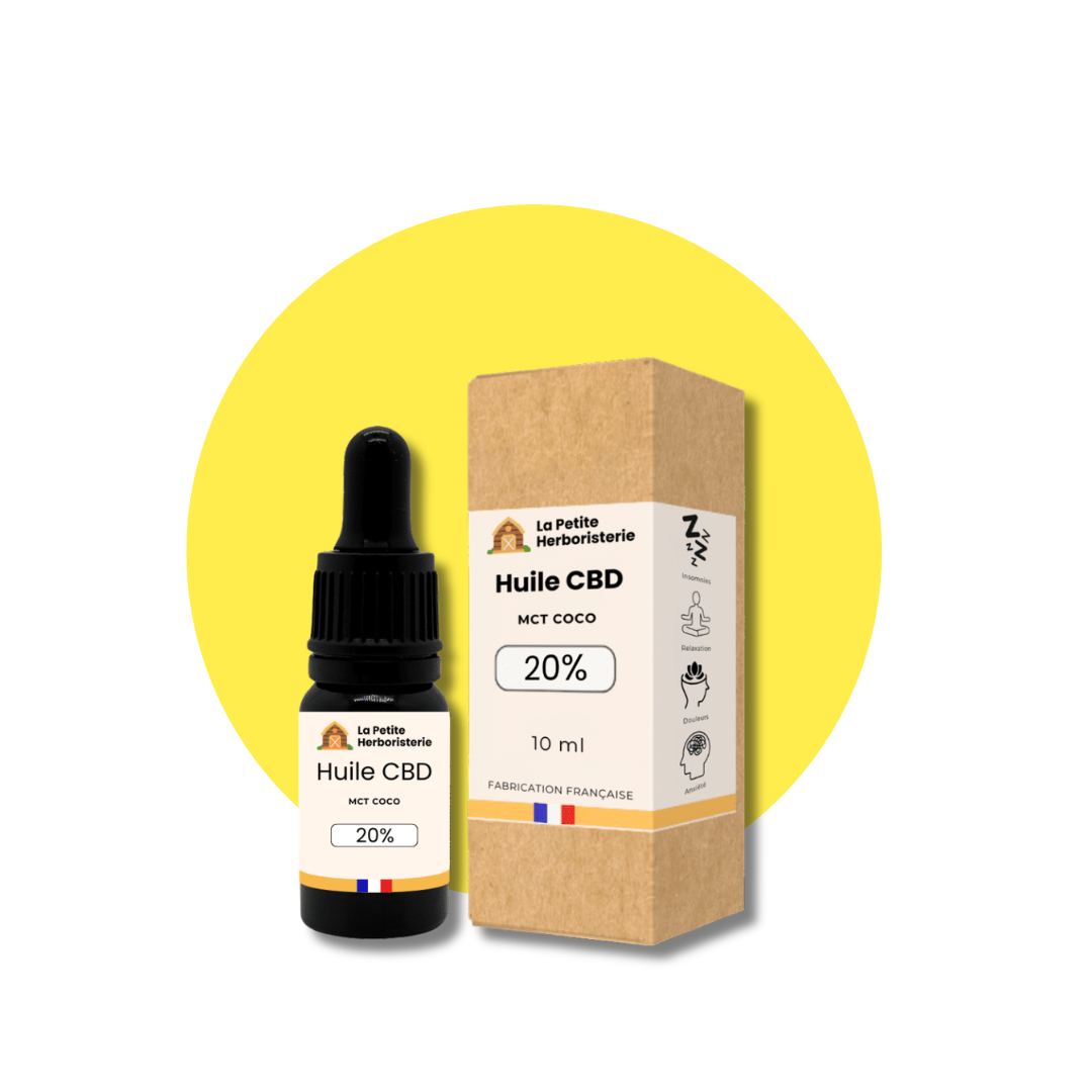 Huile CBD 20% - La Petite Herboristerie