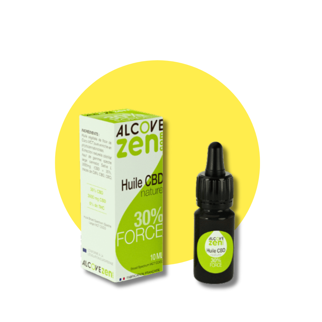 Huile CBD 30% Force Nature – AlcoveZen