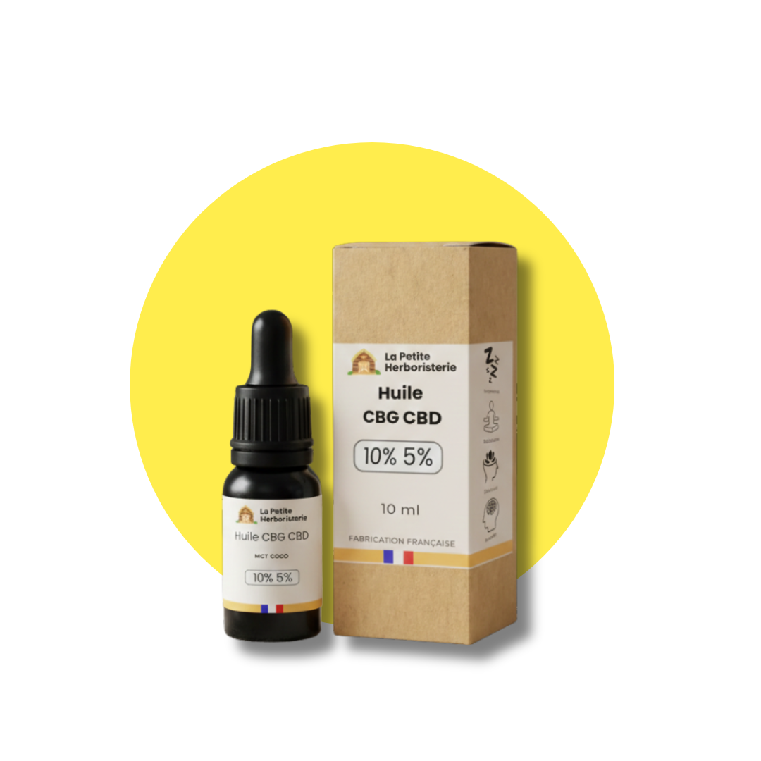 huile cbg 10% cbd 5%