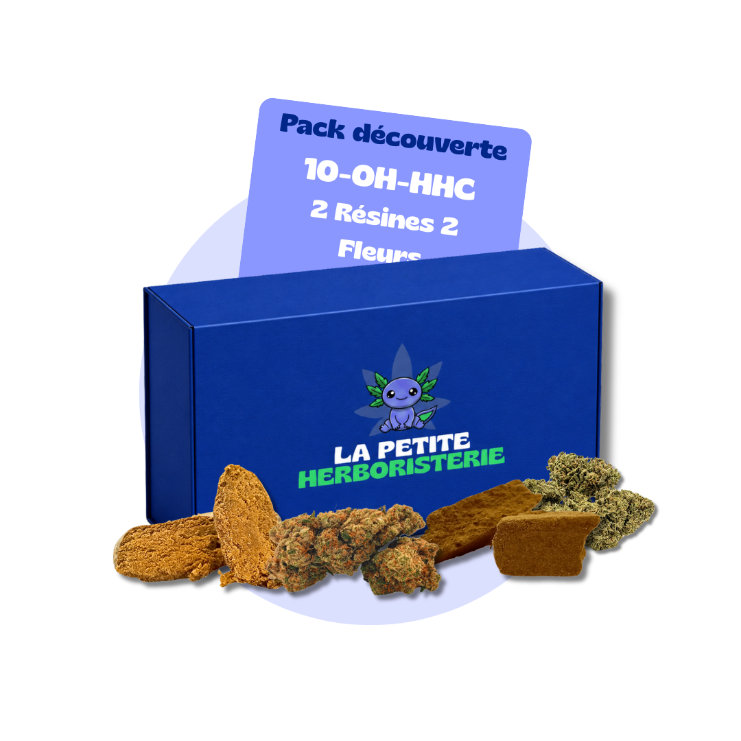 Pack Découverte 10 OH HHC 2 fleurs 2 résines