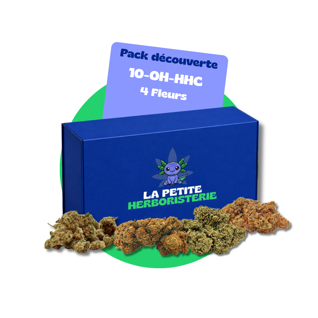 Pack Découverte 10 OH HHC 4 fleurs