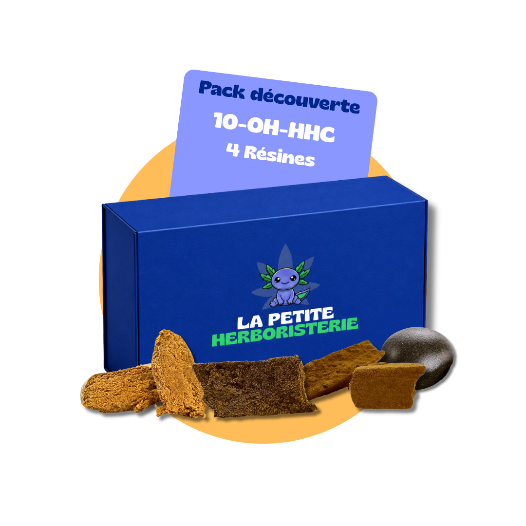 Pack Découverte 10 OH HHC 4 résines