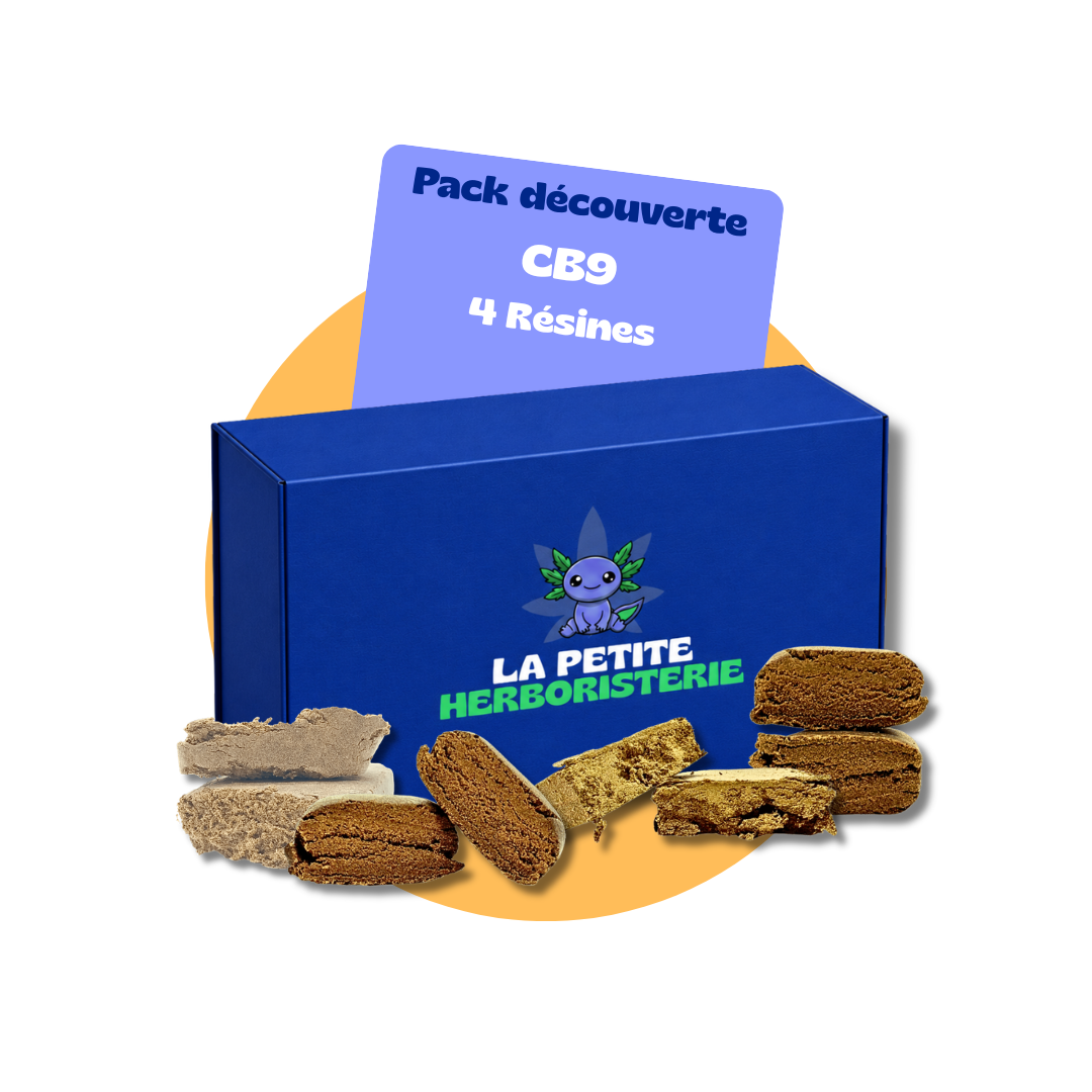 Pack Découverte CB9 4 résines