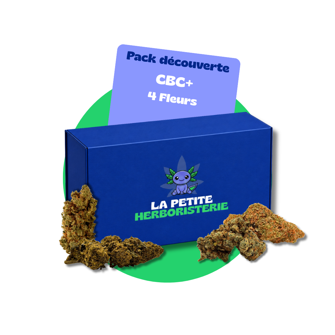 Pack Découverte CBC+ 4 fleurs
