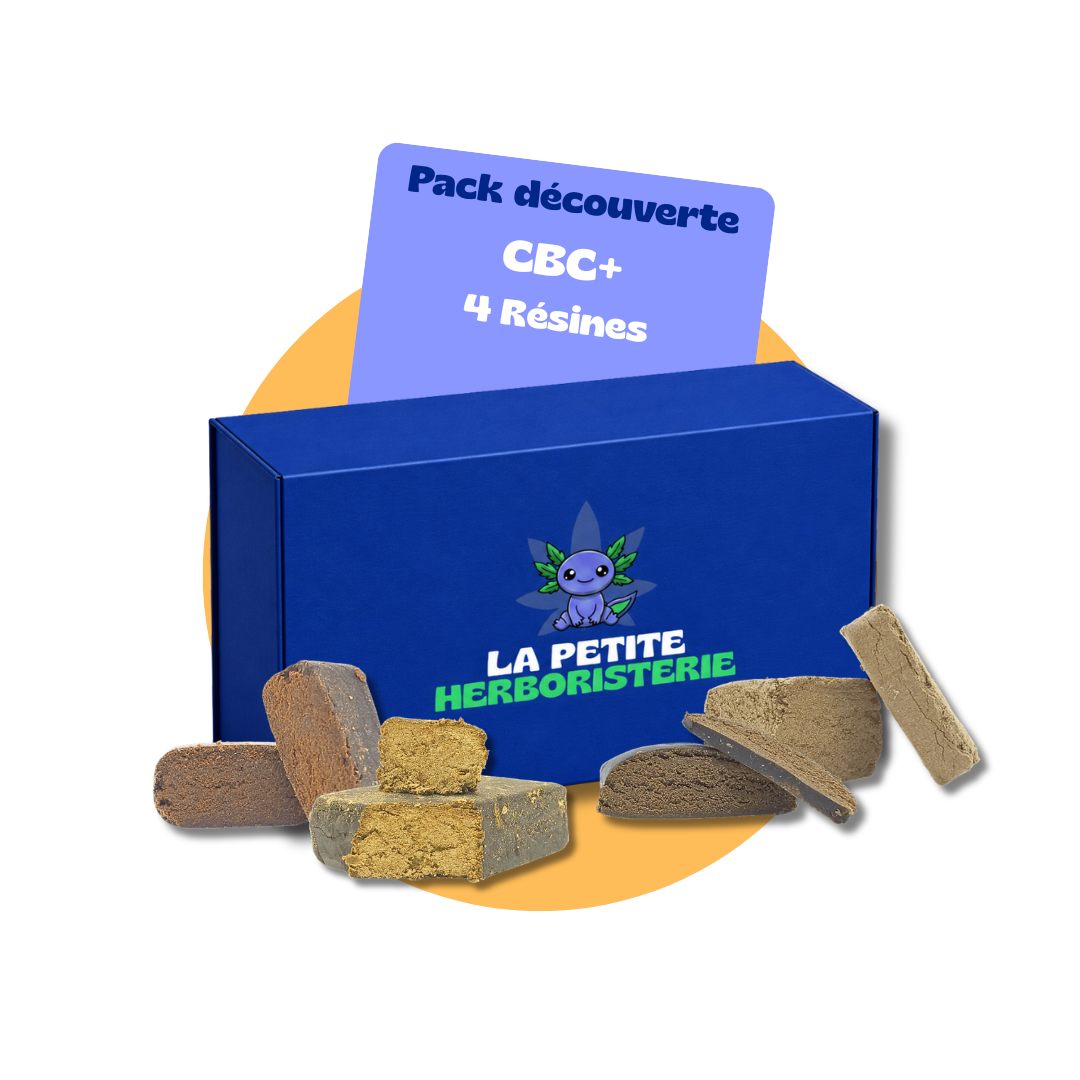 Pack Découverte CBC+ 4 résines