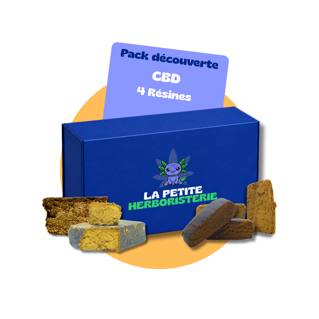 Pack Découverte CBD 4 résines