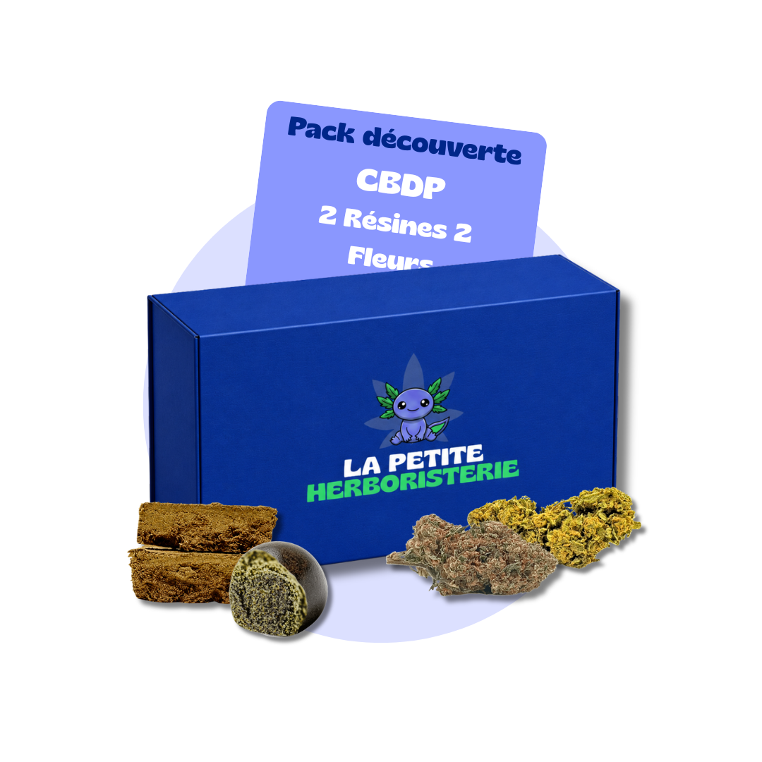 Pack Découverte CBDP 2 fleurs 2 résines