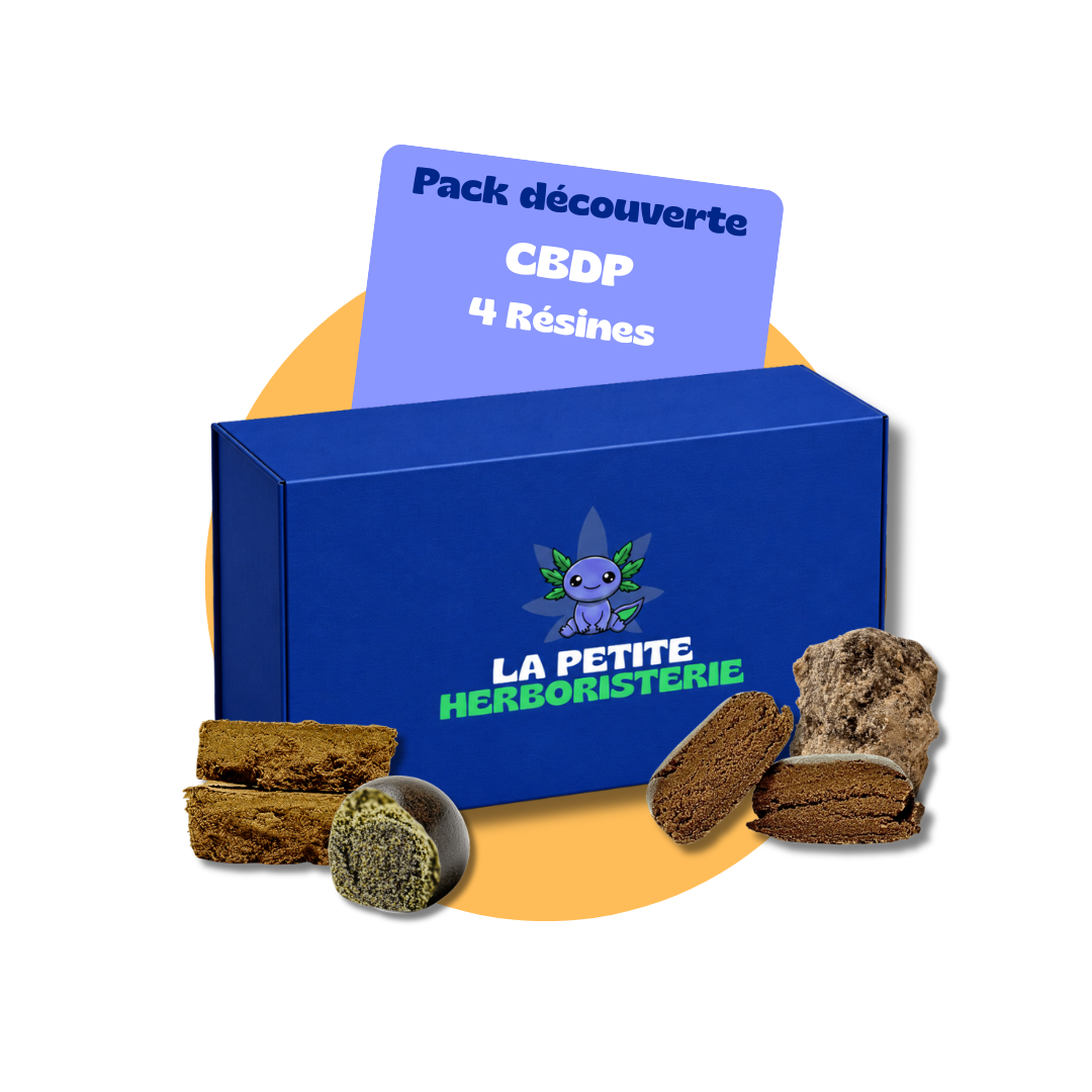 Pack Découverte CBDP 4 résines