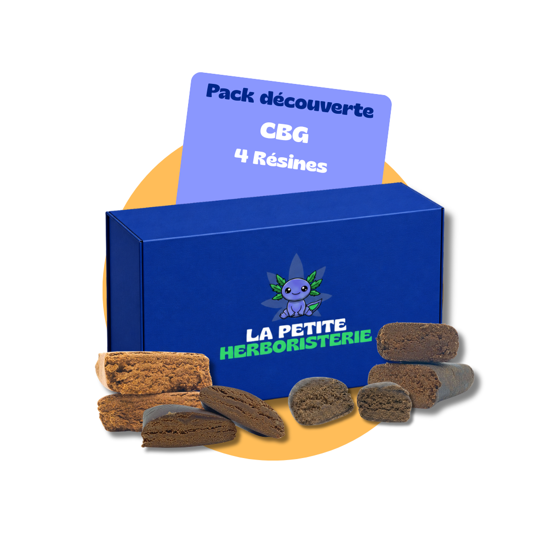 Pack Découverte CBG 4 résines