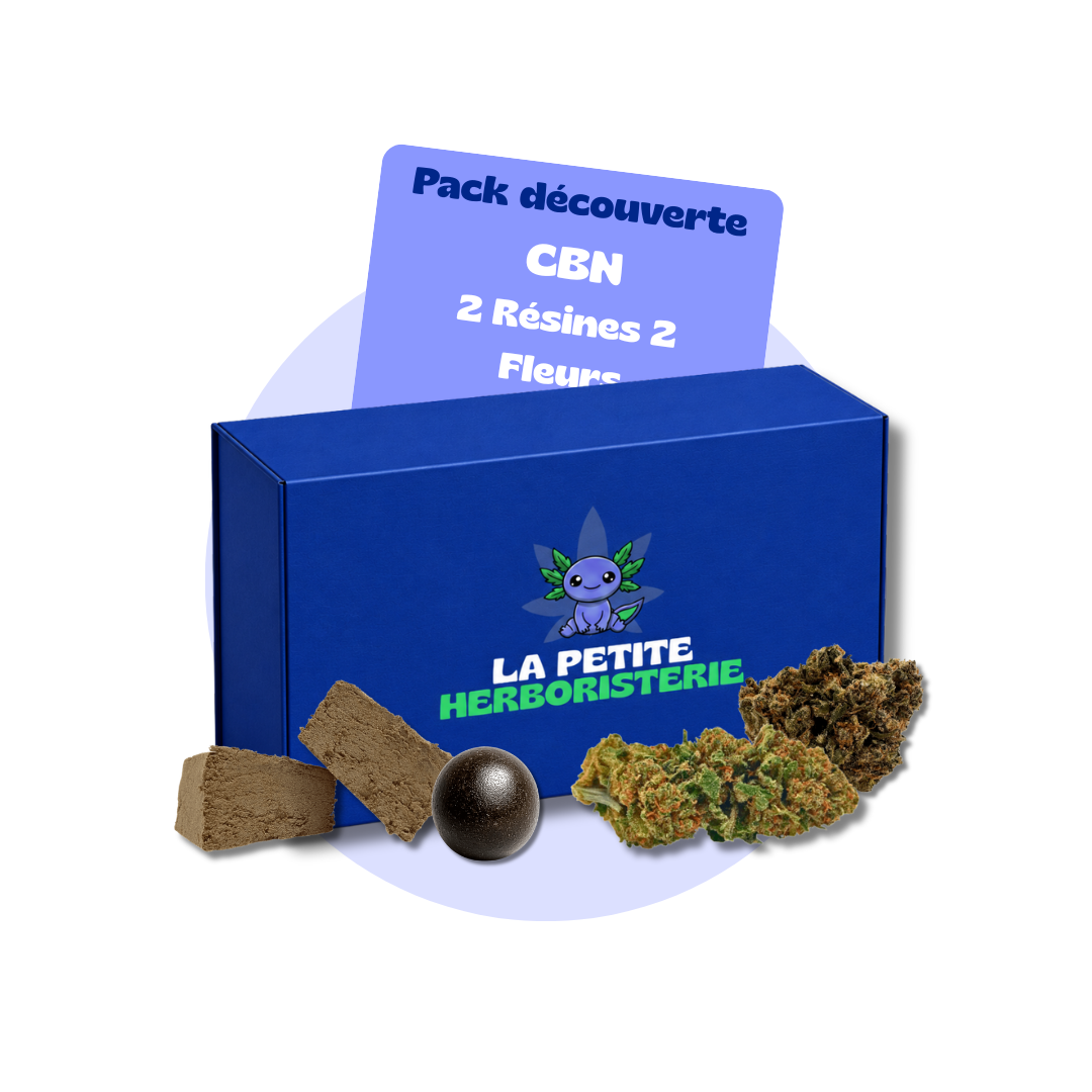 Pack Découverte CBN 2 fleurs 2 résines