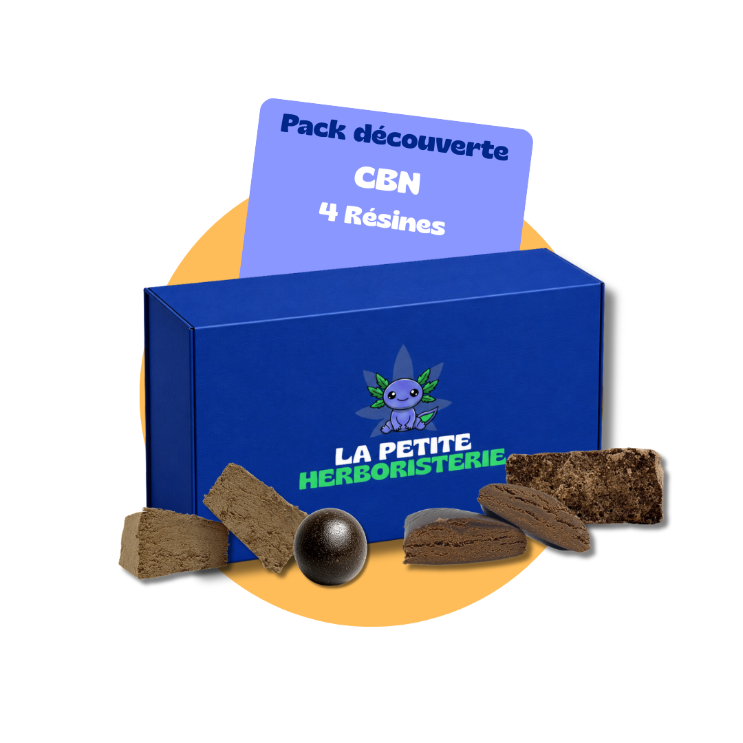 Pack Découverte CBN 4 résines
