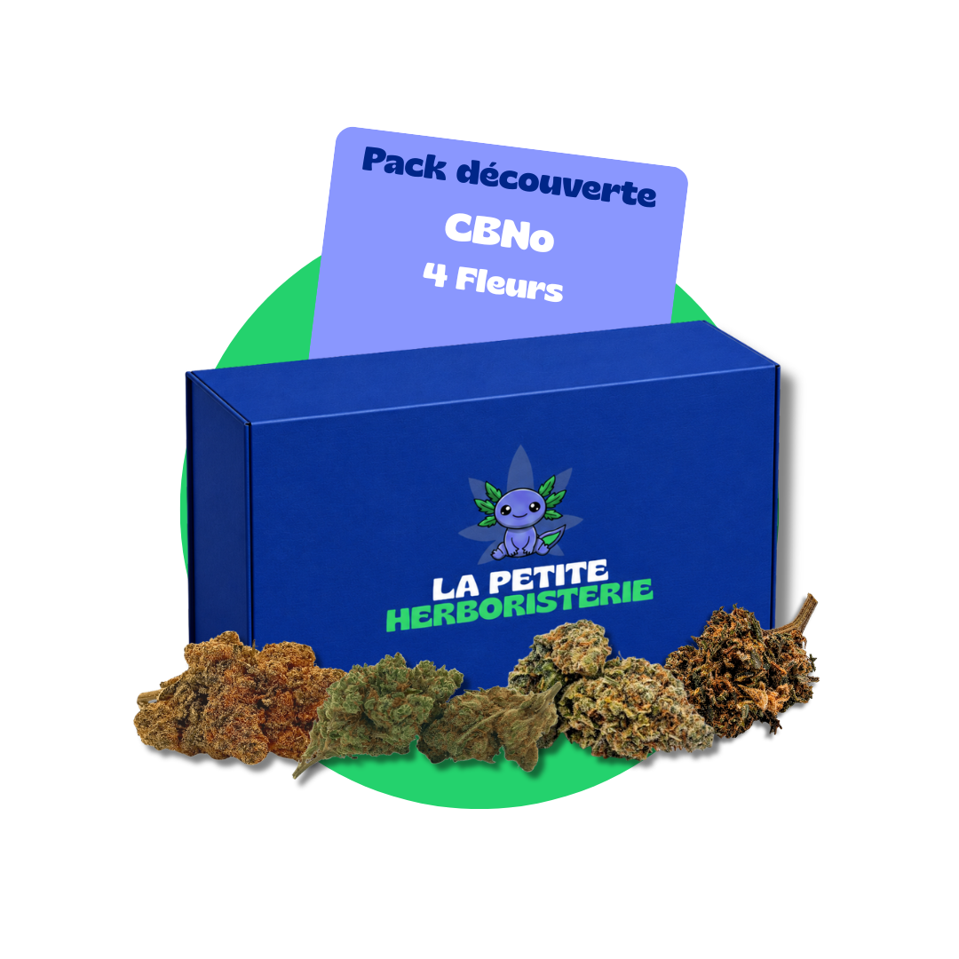 Pack Découverte CBNo 4 fleurs