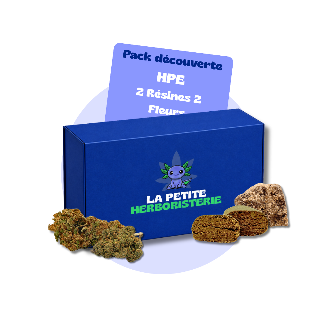 Pack Découverte HPE 2 fleurs 2 résines
