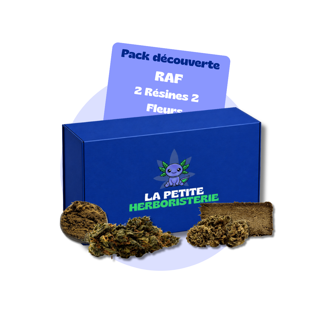 Pack Découverte RAF 2 fleurs 2 résines