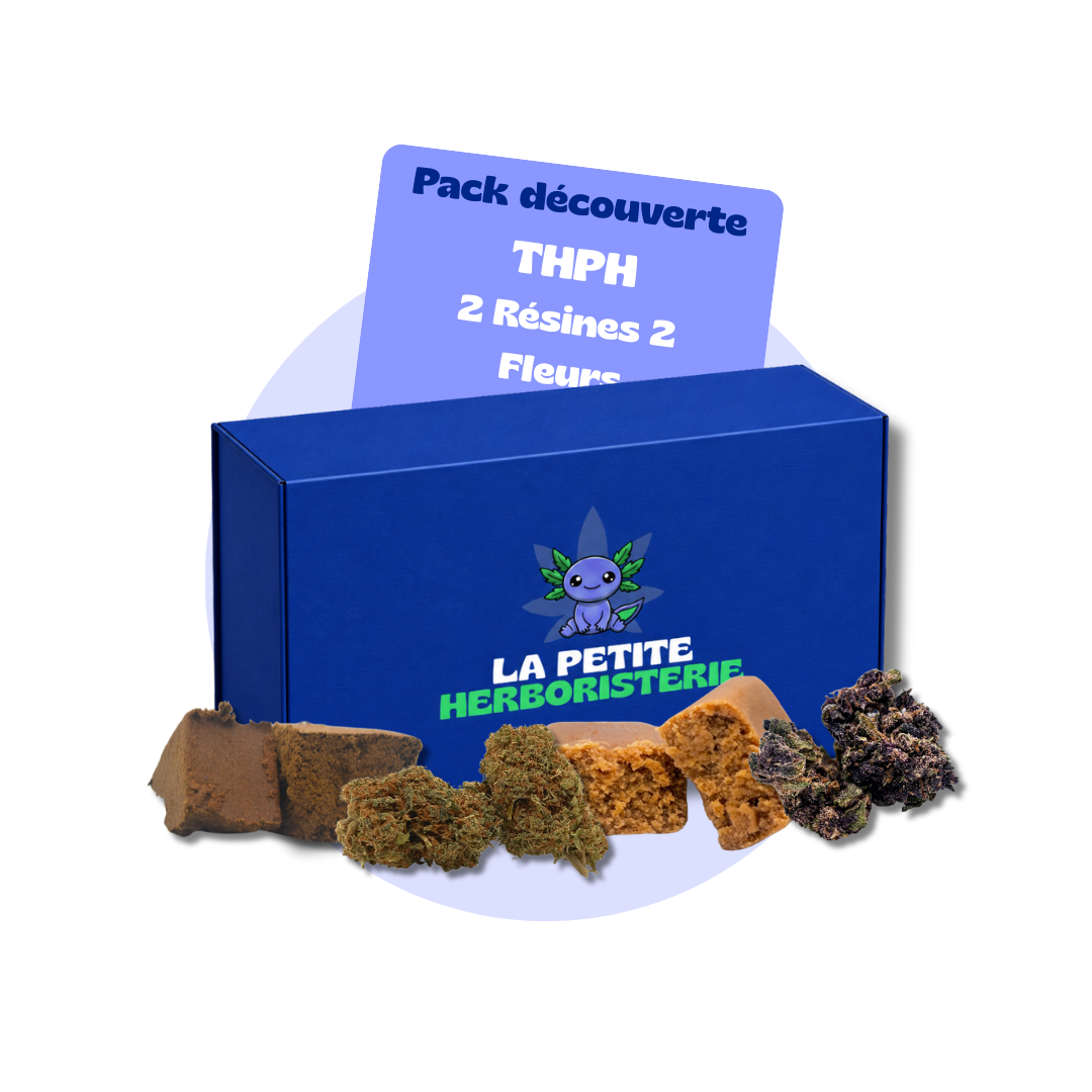 Pack Découverte THPH™ 2 fleurs 2 résines