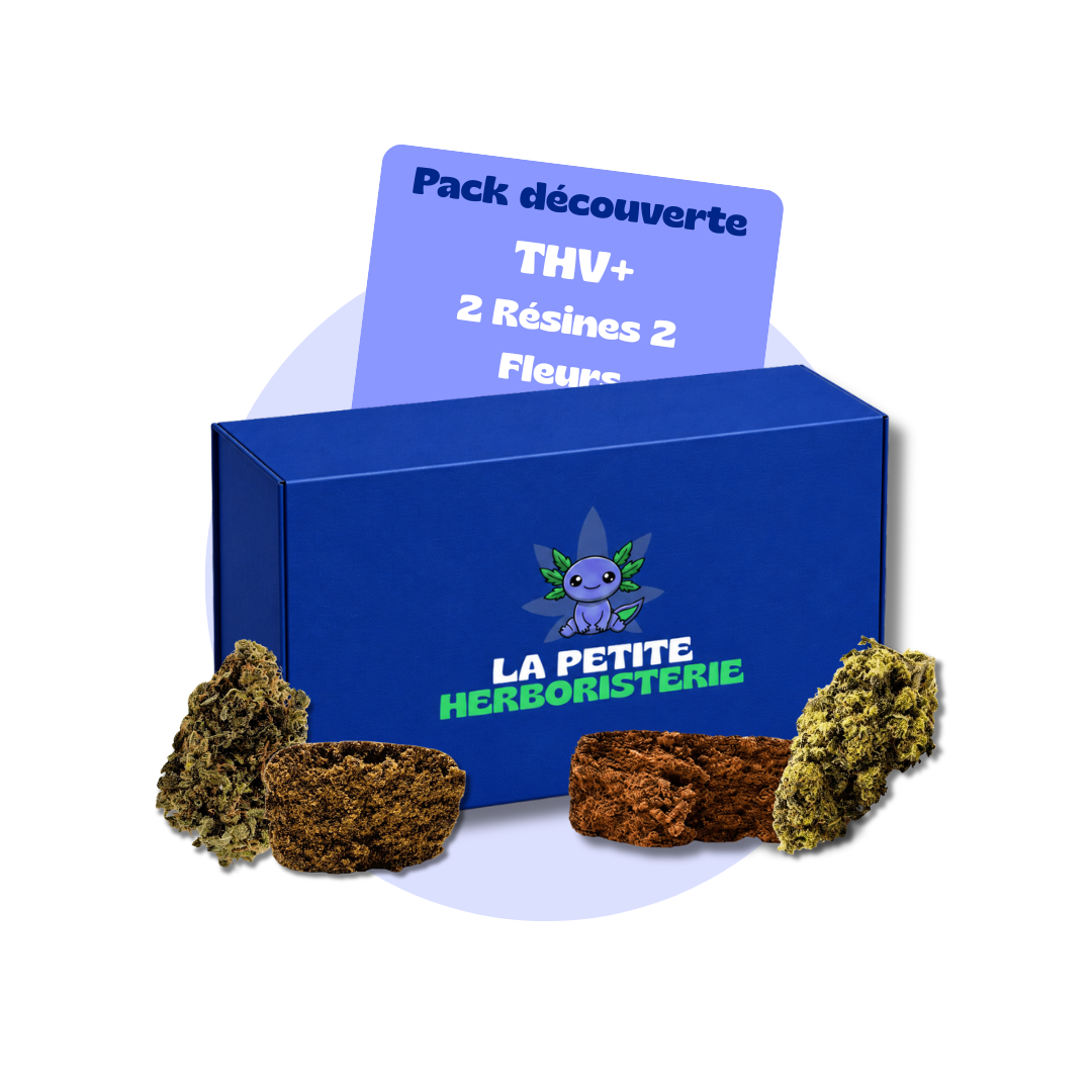 Pack Découverte THV+ 2 fleurs 2 résines