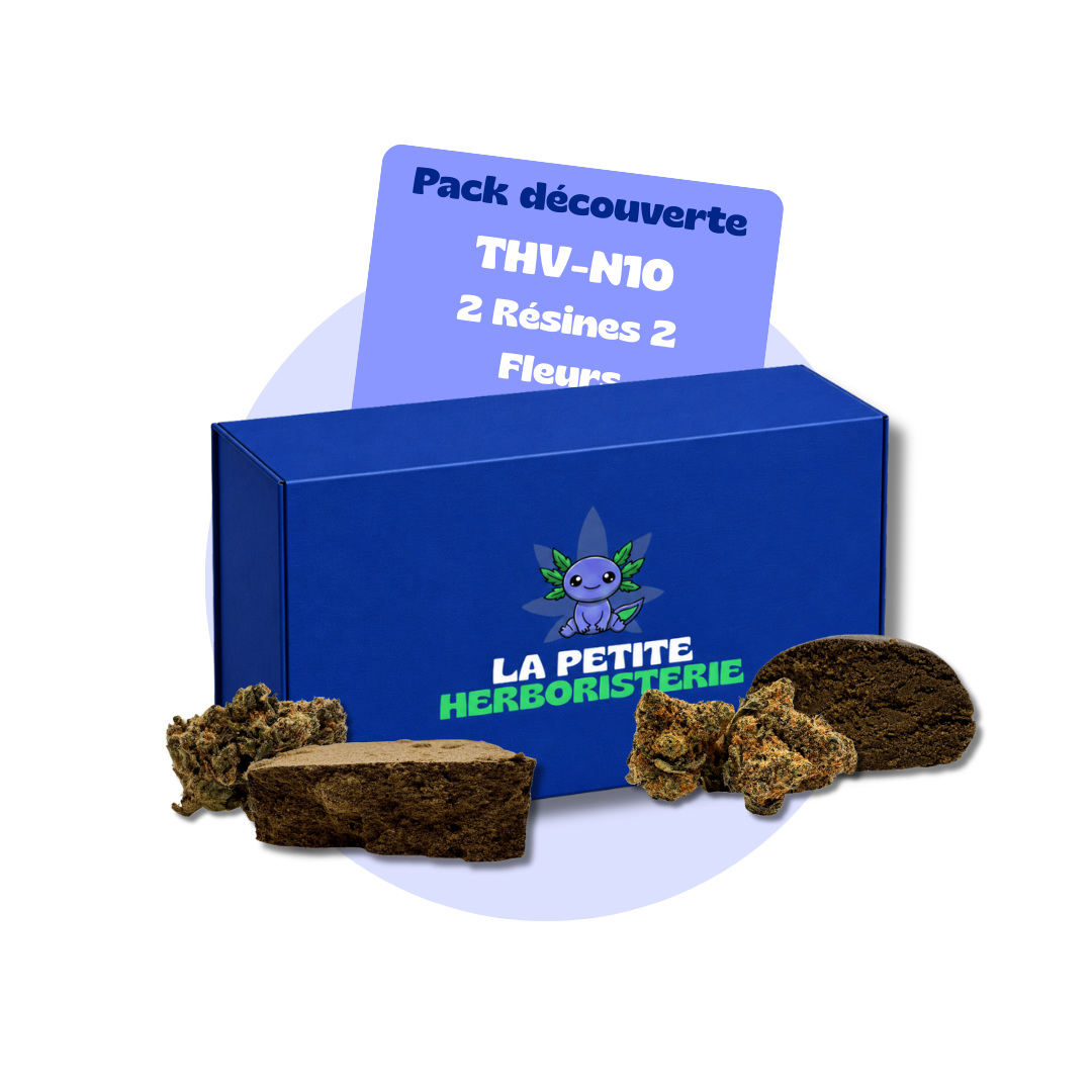 Pack Découverte THV-N10 2 fleurs 2 résines