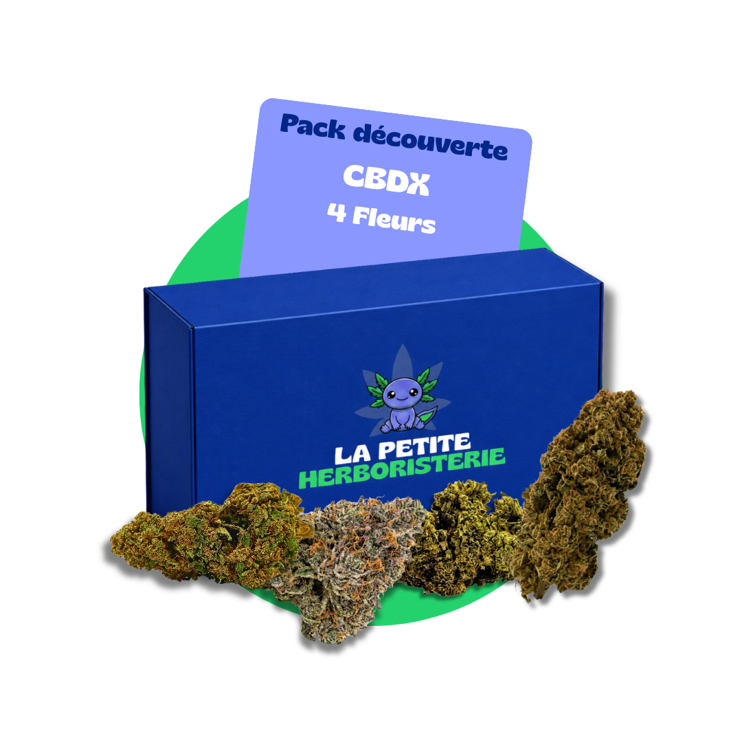 Pack découverte CBDX 4 Fleurs