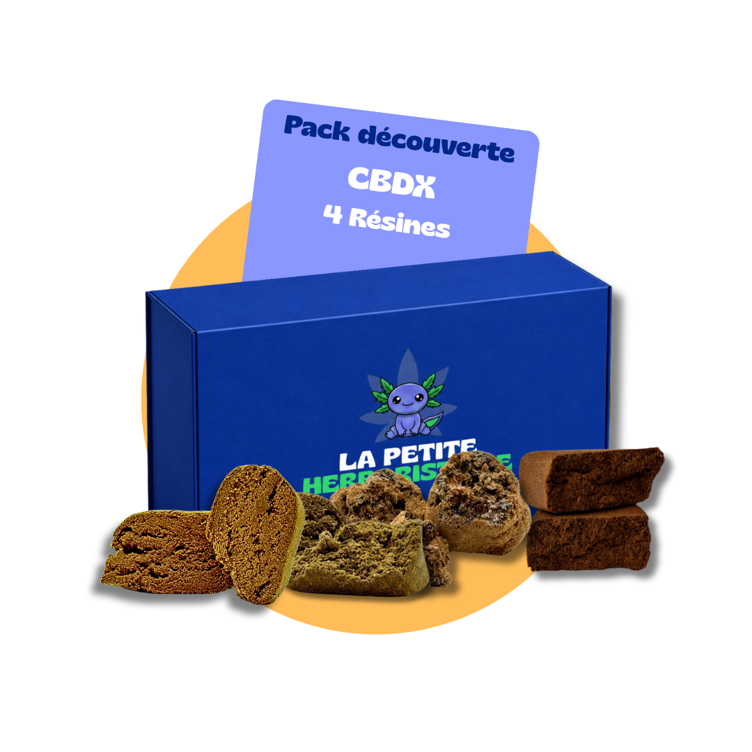 pack 4 résines CBDX