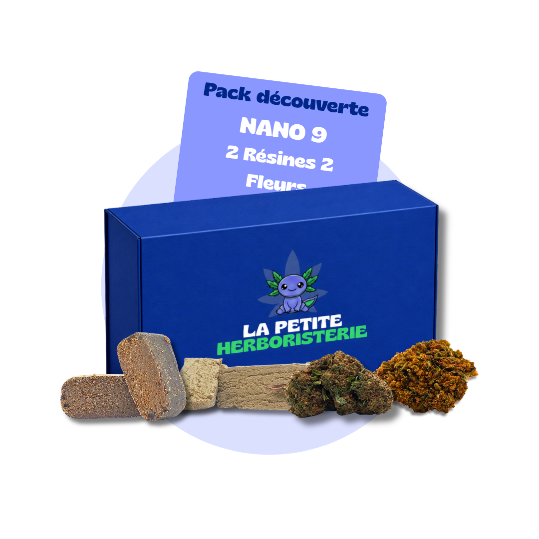pack 2 fleurs 2 résines Nano 9