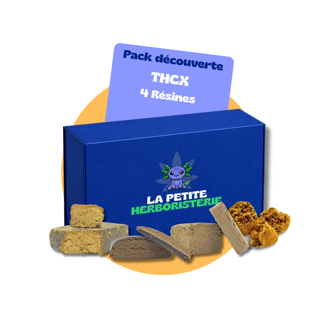 pack 4 résines THCX