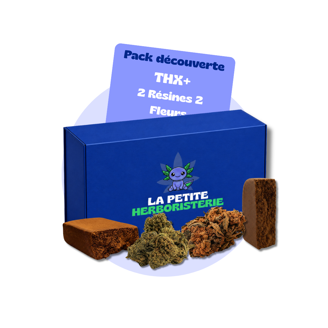 Pack 2 fleurs 2 résines THX+