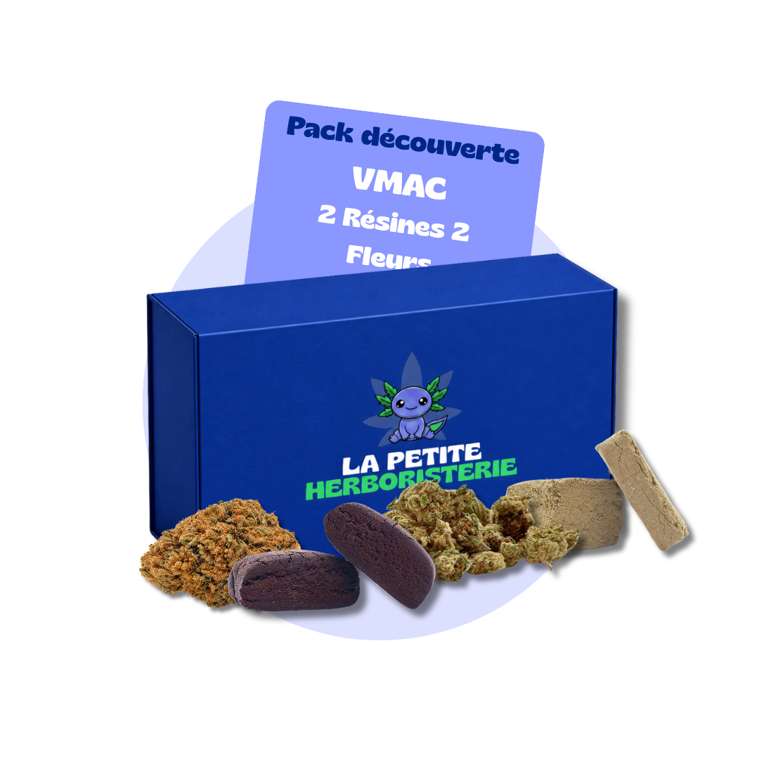 pack 2 fleurs 2 résines VMAC