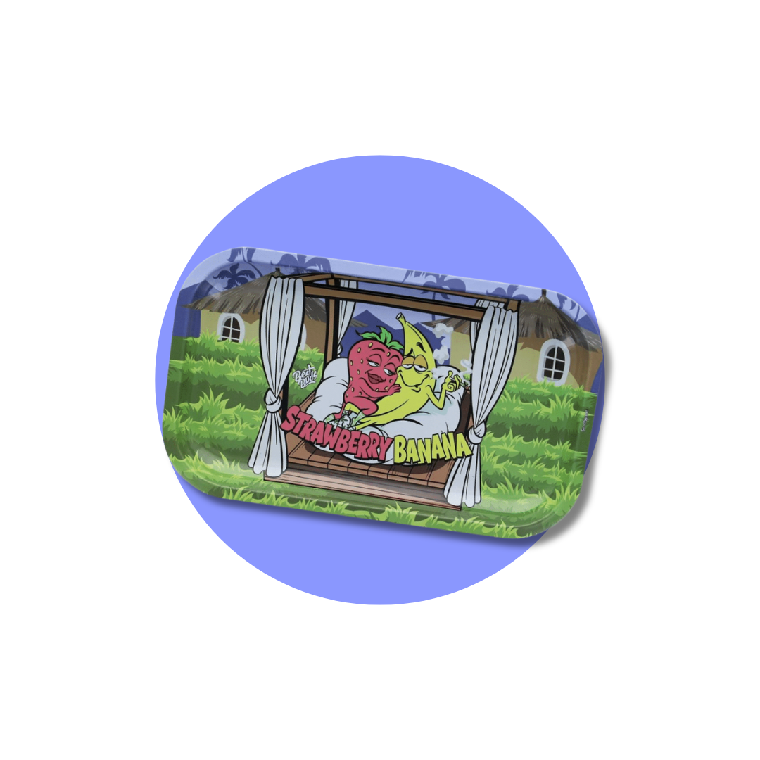 Plateau de roulage Best Buds © - Fraise Banane (GM)