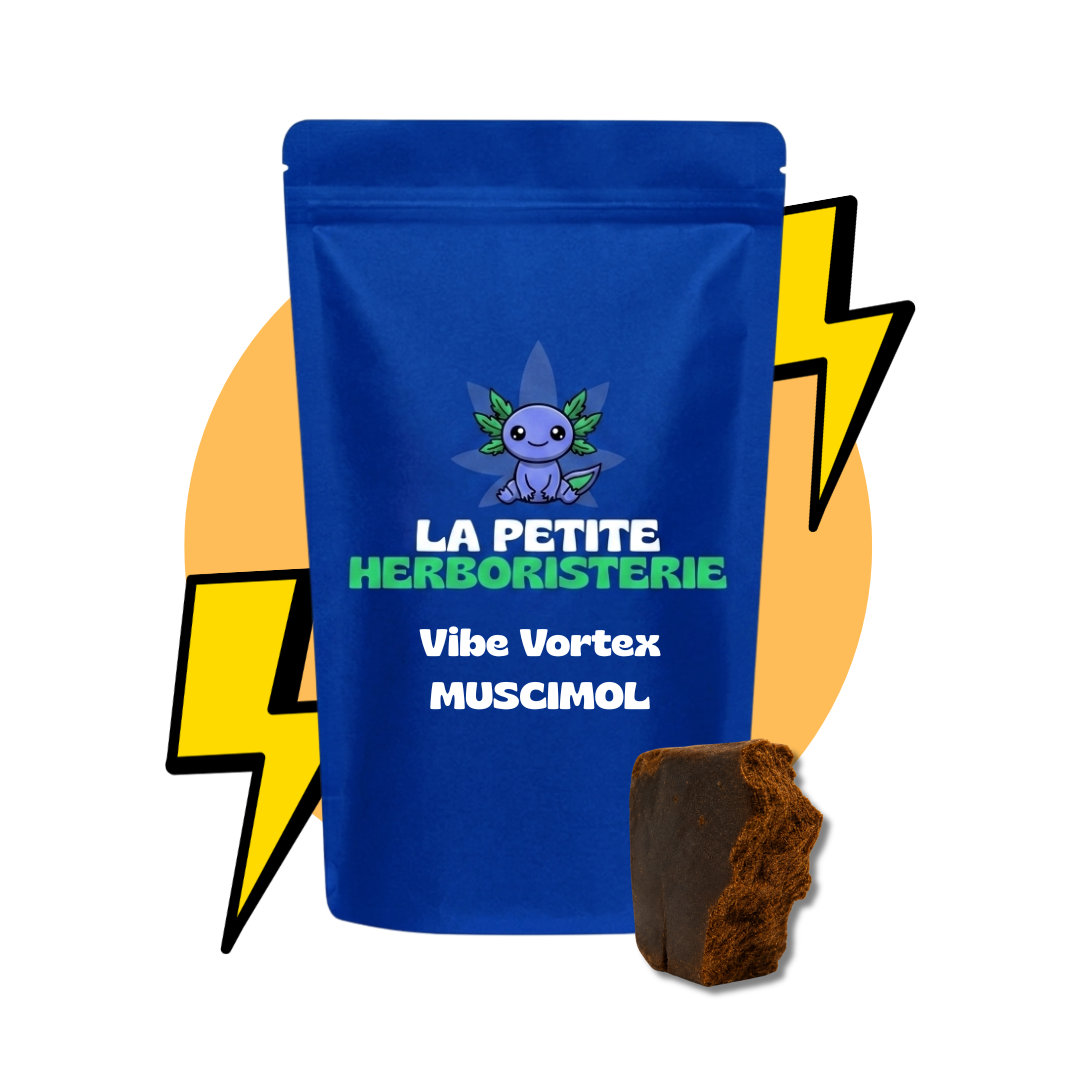 Résine cbd vibe vortex muscimol